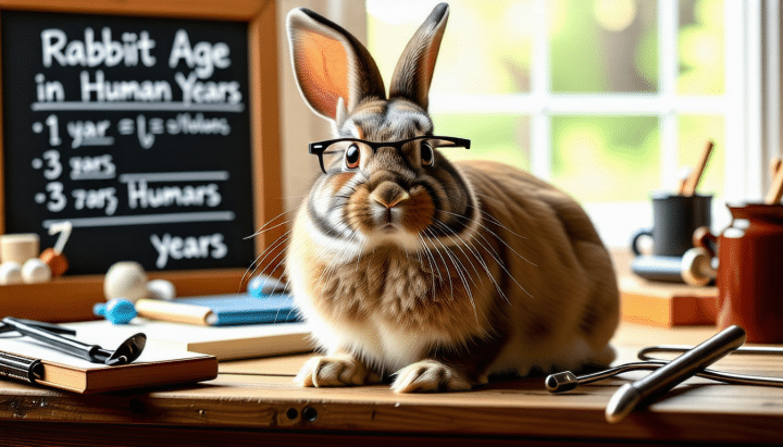 découvrez comment convertir l'âge d'un lapin en équivalent humain selon les vétérinaires. apprenez les étapes pour mieux comprendre la longévité et les besoins de votre compagnon à quatre pattes.