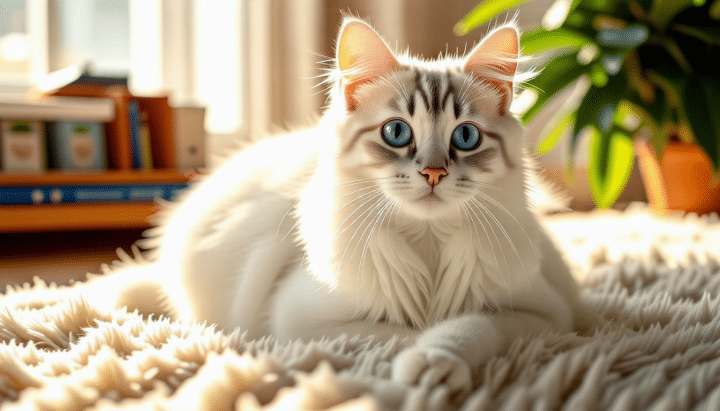 découvrez l'univers énigmatique du chat blanc aux yeux bleus, une créature qui captive tant les passionnés par sa beauté et son mystère. explorez les caractéristiques, les légendes et les raisons qui en font un compagnon si intrigant et recherché.