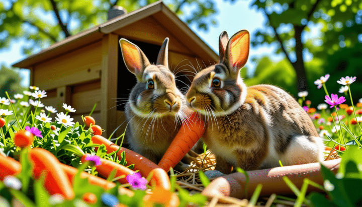 découvrez nos conseils pratiques pour prendre soin de votre lapin de la ferme et lui assurer une vie heureuse et épanouie. apprenez les meilleures techniques d'alimentation, d'habitat et d'interaction pour créer un environnement sain et joyeux pour votre compagnon à grandes oreilles.