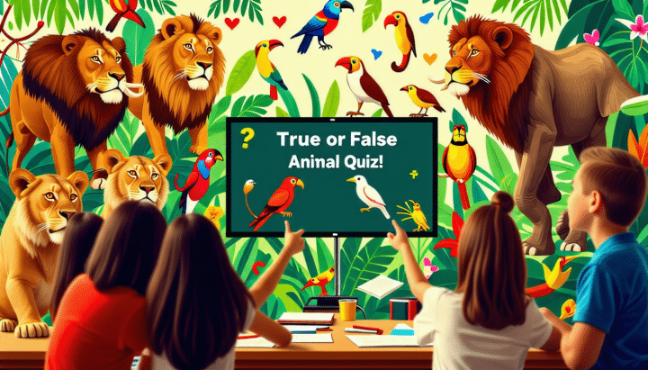 mettez à l'épreuve vos connaissances sur le monde animal avec notre quiz captivant vrai ou faux ! amusez-vous tout en apprenant des faits étonnants sur les animaux. êtes-vous prêt à relever le défi ?