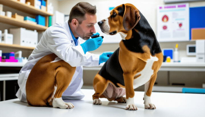 découvrez comment interpréter une photo de tumeur anale chez le chien, en apprenant à identifier les signes cliniques, les caractéristiques des lésions et les étapes à suivre pour une consultation vétérinaire appropriée.