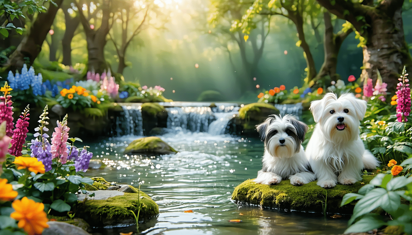 découvrez 30 idées de prénoms pour votre chienne, chacun composé de deux syllabes et inspiré par la beauté de la nature. des noms doux et poétiques qui évoquent les fleurs, les arbres et les paysages, parfaits pour votre fidèle compagnon.