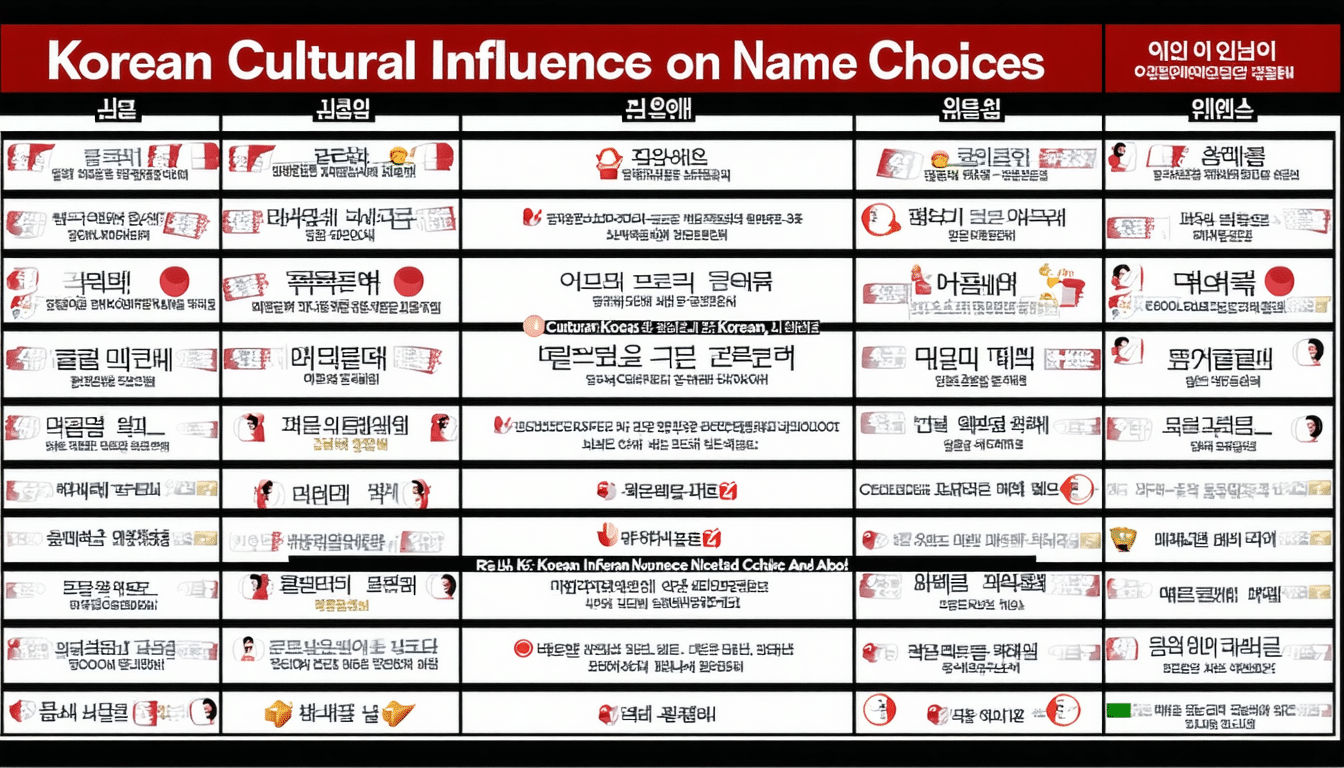 découvrez quel nom coréen correspond à votre personnalité et vos traits distinctifs. plongez dans l'univers fascinant de la culture coréenne et trouvez un nom unique qui vous reflète parfaitement.