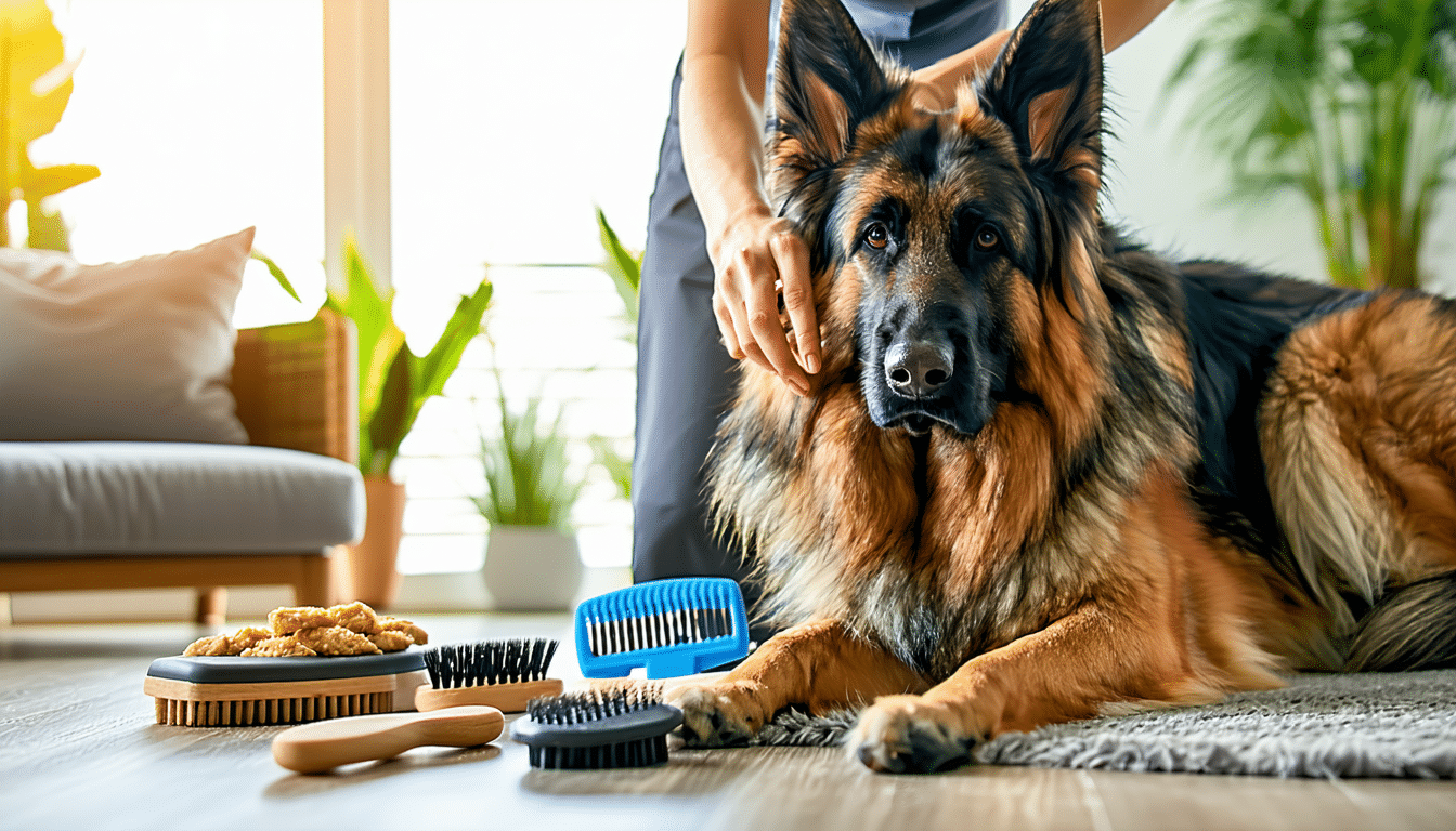 découvrez nos conseils pour entretenir efficacement le pelage des bergers allemands à poil long. apprenez les techniques de brossage, les soins à apporter et les produits adaptés pour garder le pelage de votre compagnon en pleine santé et toujours magnifique.