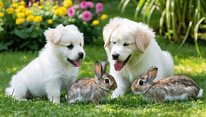 découvrez les meilleures races de chiens adaptées à une cohabitation harmonieuse avec des lapins. apprenez à choisir le compagnon idéal pour assurer la sécurité et le bien-être de vos animaux dans un environnement paisible.