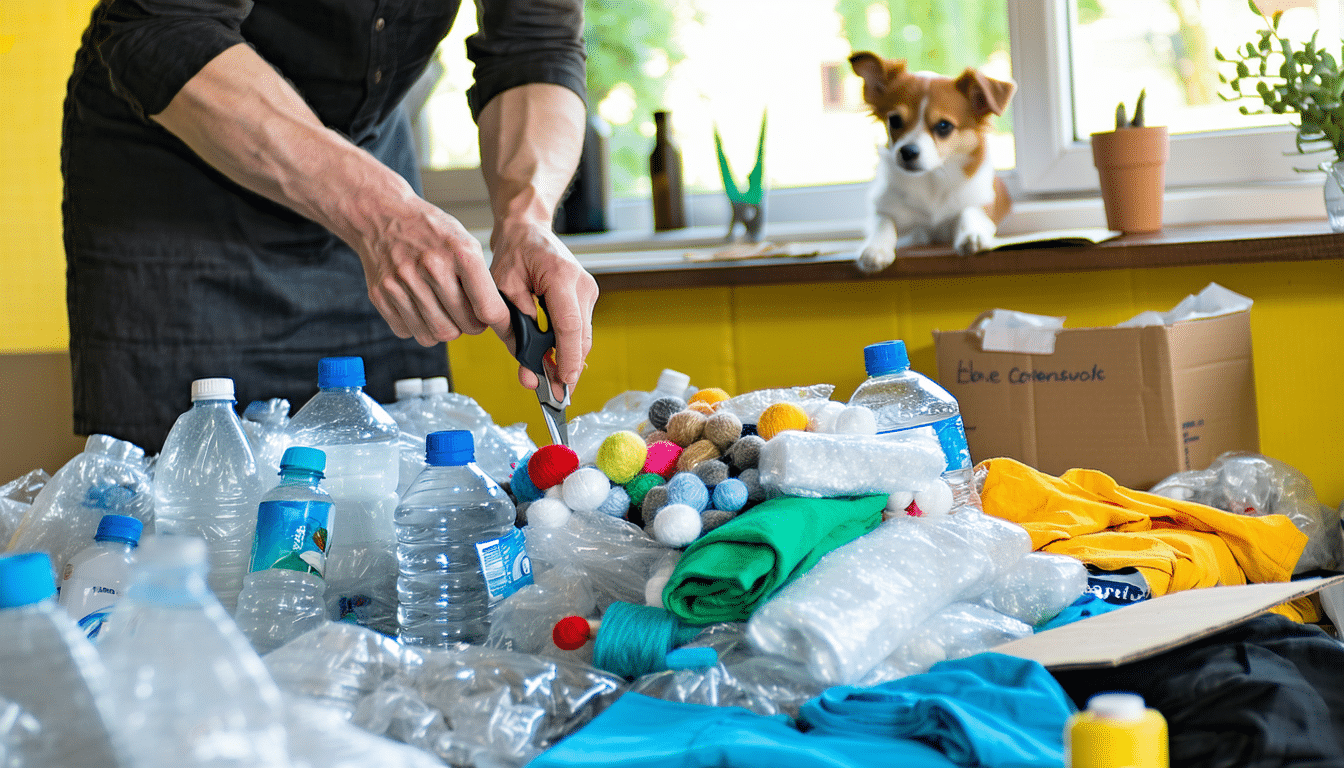 découvrez comment fabriquer des jouets pour chien faits maison en utilisant des matériaux recyclés. des idées créatives et écologiques pour divertir votre fidèle compagnon tout en préservant l'environnement.
