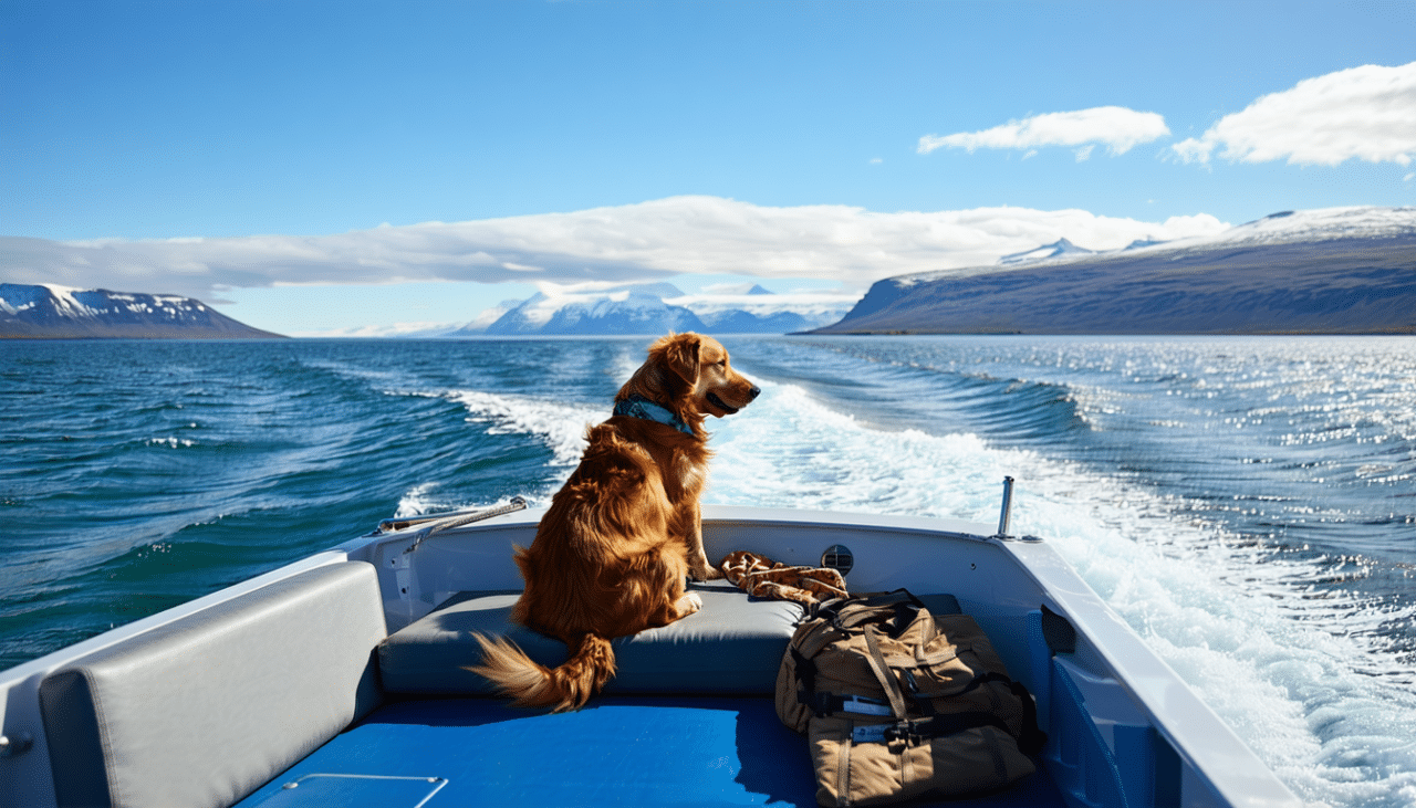 découvrez comment voyager sereinement avec votre chien en islande. embarquez pour un voyage en bateau depuis la france sans stress, avec des astuces pour que votre compagnon à quatre pattes profite également de l'aventure. explorez les paysages époustouflants d'islande tout en partageant des moments inoubliables avec votre fidèle ami.