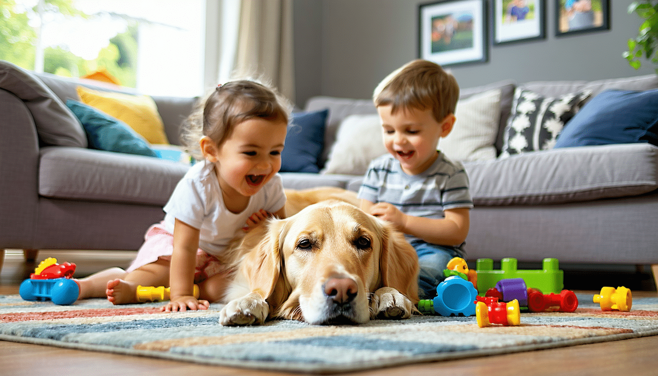 découvrez les meilleures races de chiens en h adaptées aux familles avec enfants. nous vous guidons dans votre choix pour trouver le compagnon idéal qui s'intégrera parfaitement à votre foyer tout en garantissant sécurité et complicité.