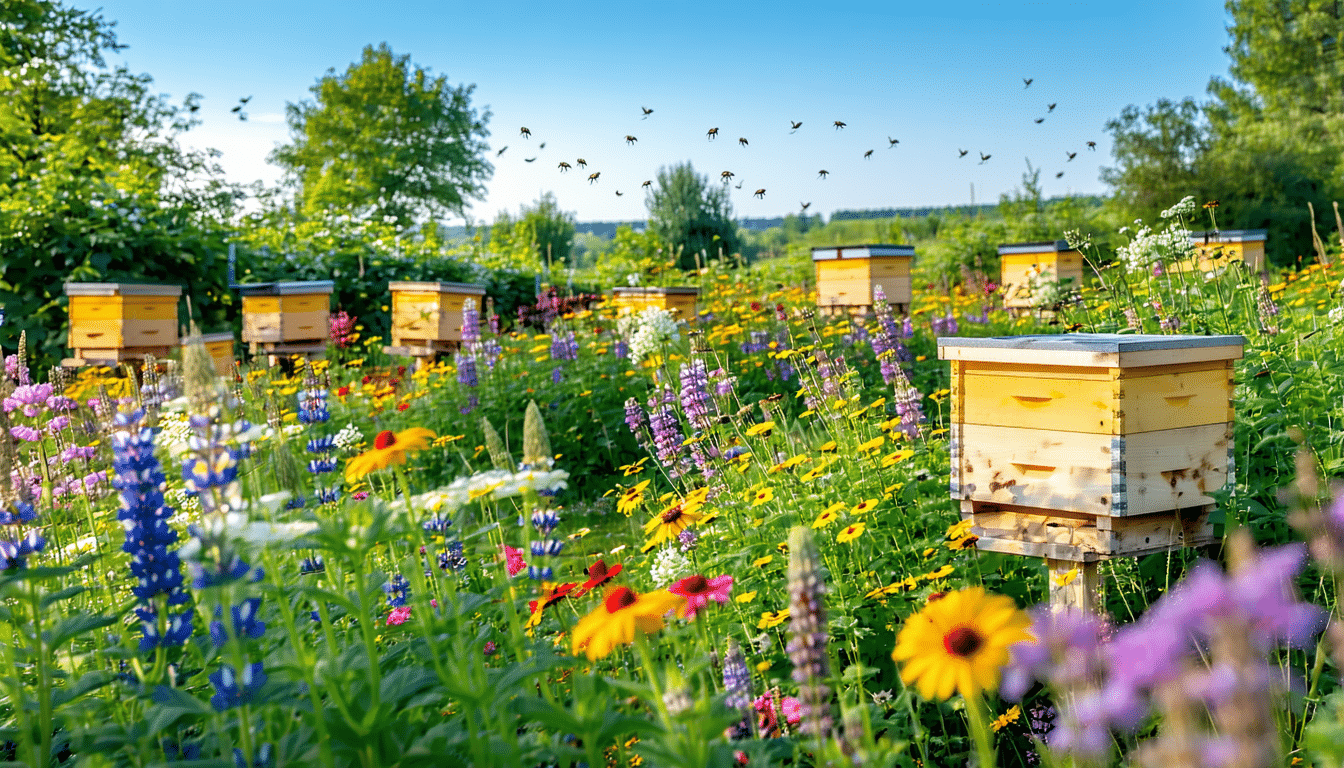 découvrez comment la ferme des trois maillets promeut une apiculture durable et locale en valorisant le bien-être des abeilles et la production de miels de qualité dans le respect de l’environnement.