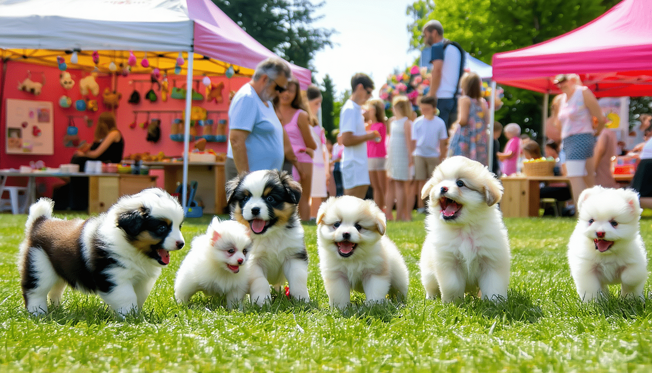 découvrez les activités immanquables du salon du chiot à saint-gaudens cette année : animations, ateliers, conseils d’experts et rencontres avec des éleveurs passionnés. un rendez-vous familial pour tous les amoureux des chiens !