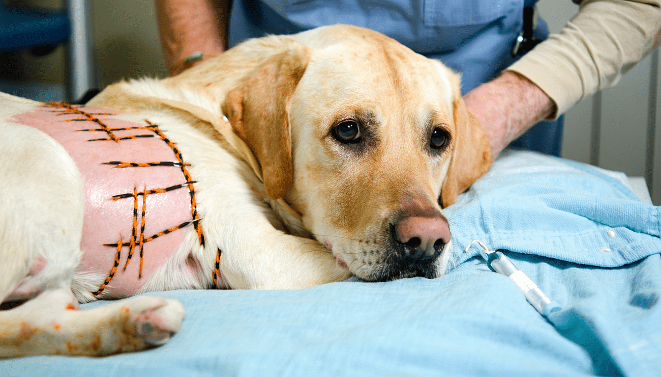 découvrez combien de temps dure la cicatrisation des points de suture chez un chien, les étapes du processus et les conseils pour favoriser une guérison rapide et sans complication.