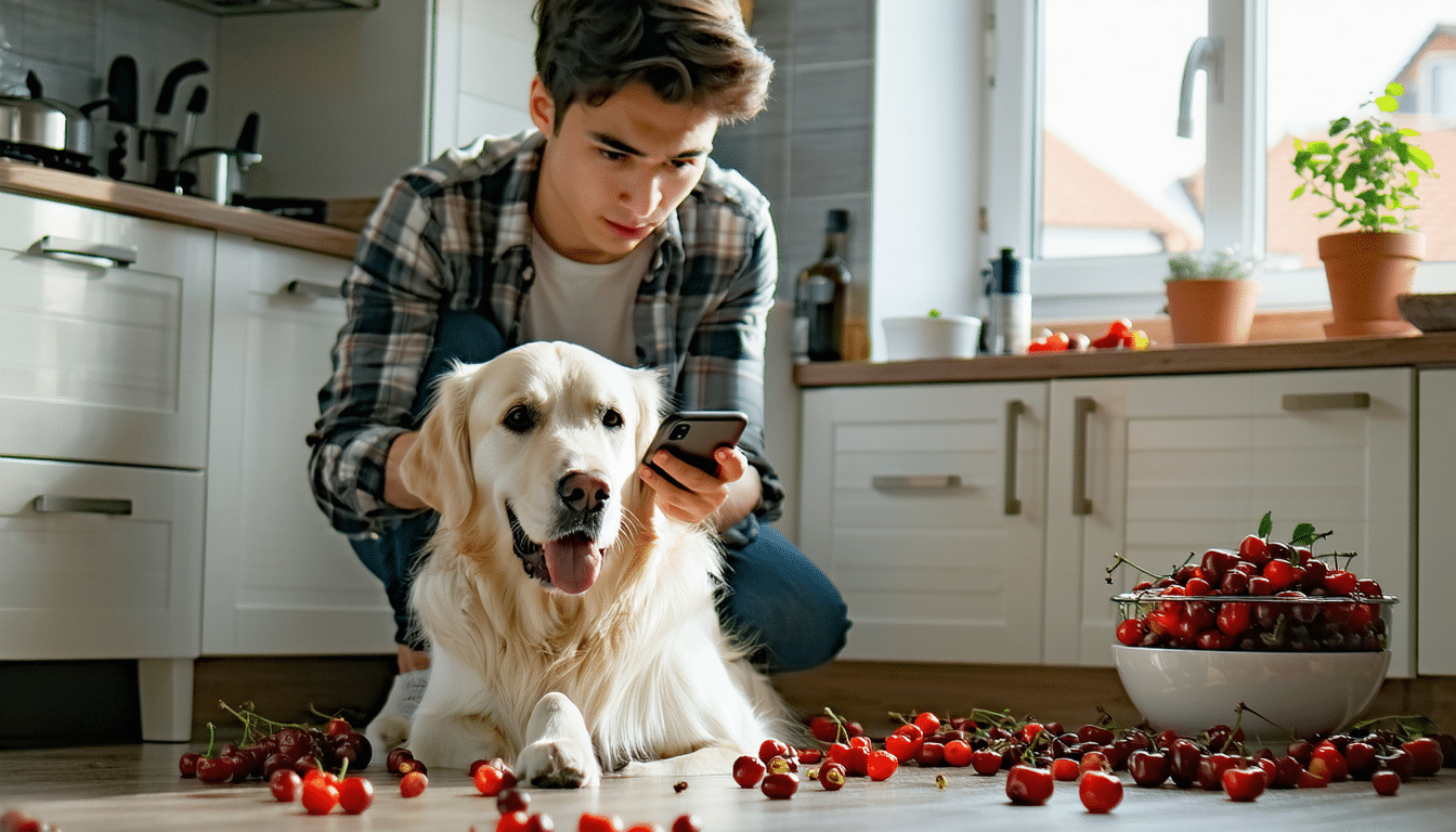 découvrez les dangers pour la santé de votre chien s’il a avalé des noyaux de cerises, ainsi que les gestes essentiels à adopter immédiatement pour éviter toute complication grave. conseils vétérinaires inclus.