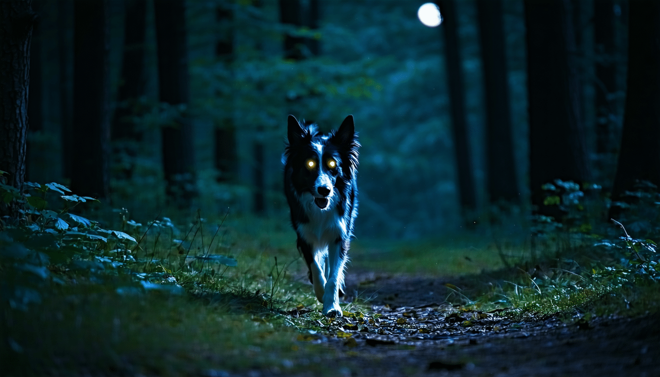 découvrez comment la vision nocturne des chiens leur permet de se déplacer facilement dans l'obscurité. explications sur leurs capacités visuelles et les secrets de leur perception nocturne.