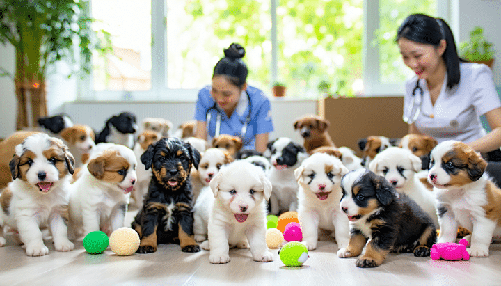 découvrez comment l’élevage du berceau de bfamily met en place des méthodes douces et personnalisées pour préparer des chiots heureux, épanouis et parfaitement sociables, prêts à rejoindre leur nouvelle famille.