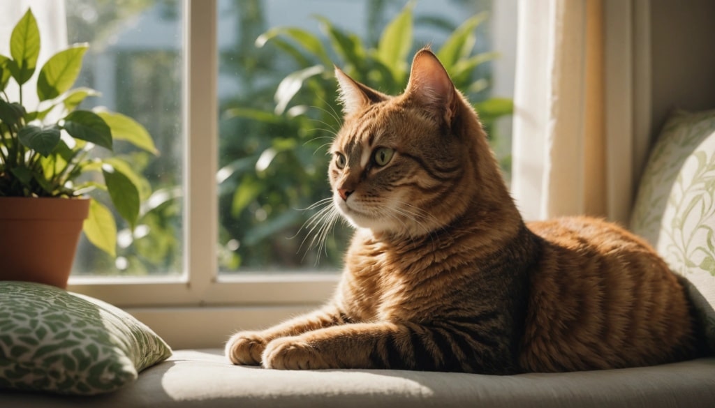 garder chat en sante