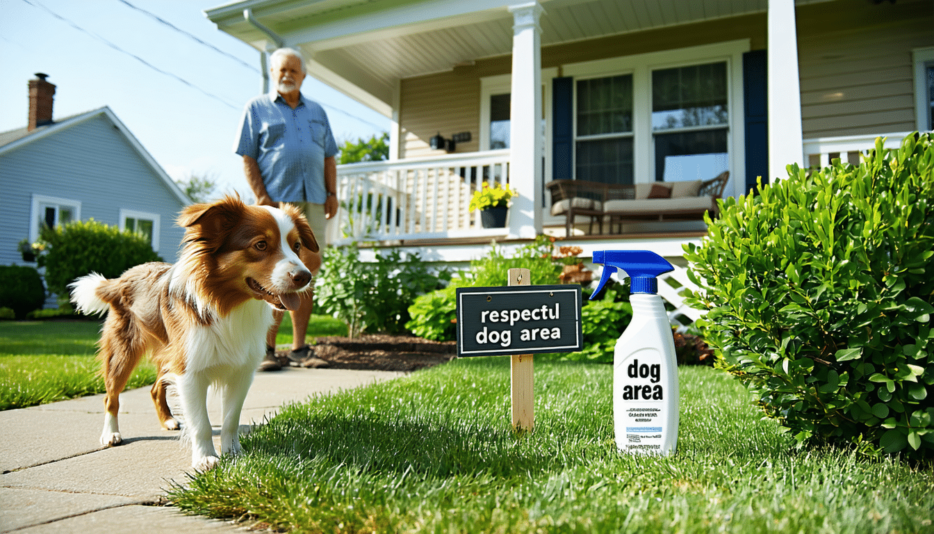 découvrez des solutions respectueuses et efficaces pour empêcher un chien d'uriner devant chez vous, protéger votre entrée et vivre en bon voisinage.