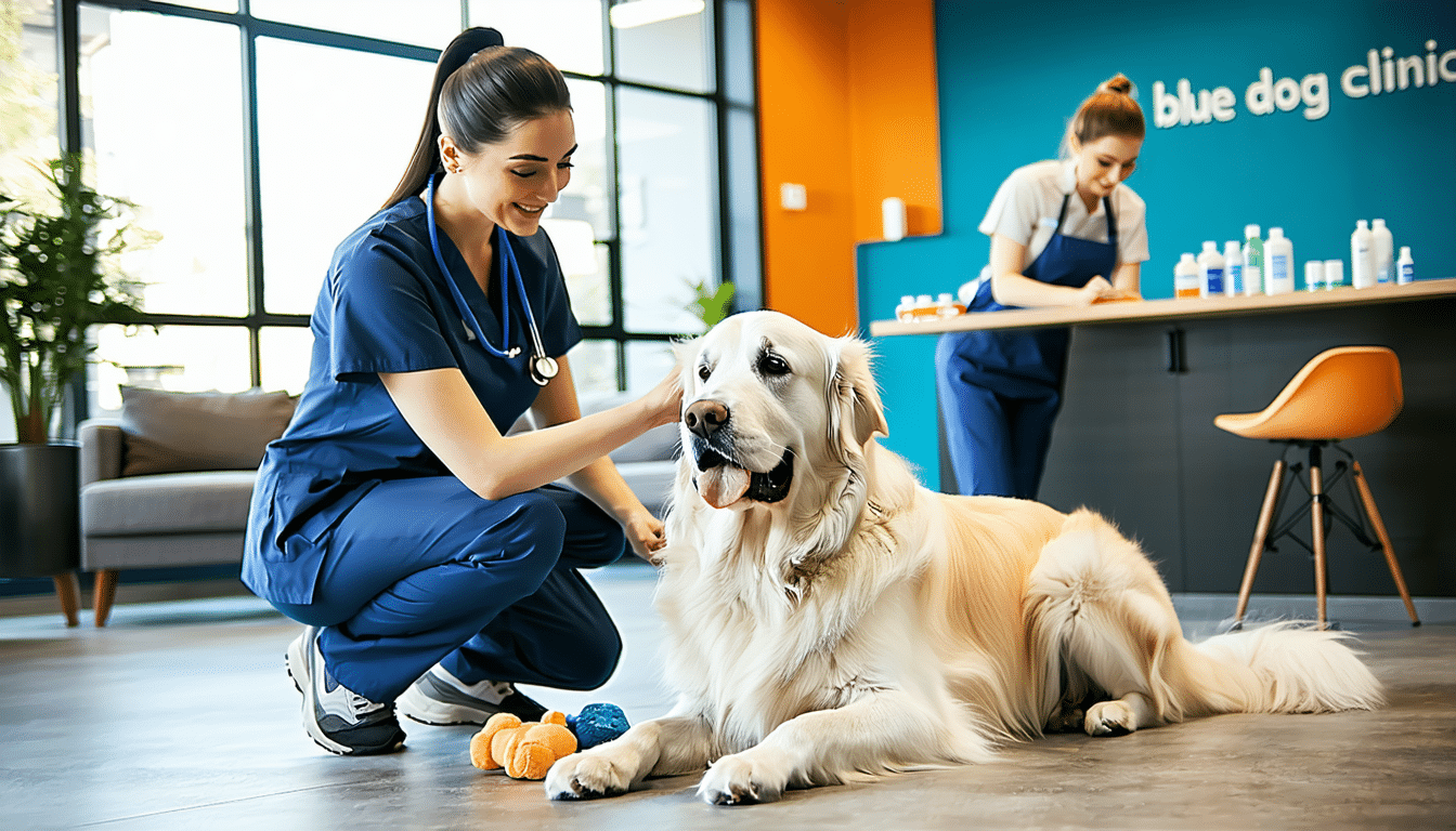 découvrez comment la clinique vétérinaire le chien bleu accompagne les chiens seniors avec des soins spécialisés, un suivi personnalisé et des conseils pour garantir le bien-être et la santé de vos compagnons âgés.