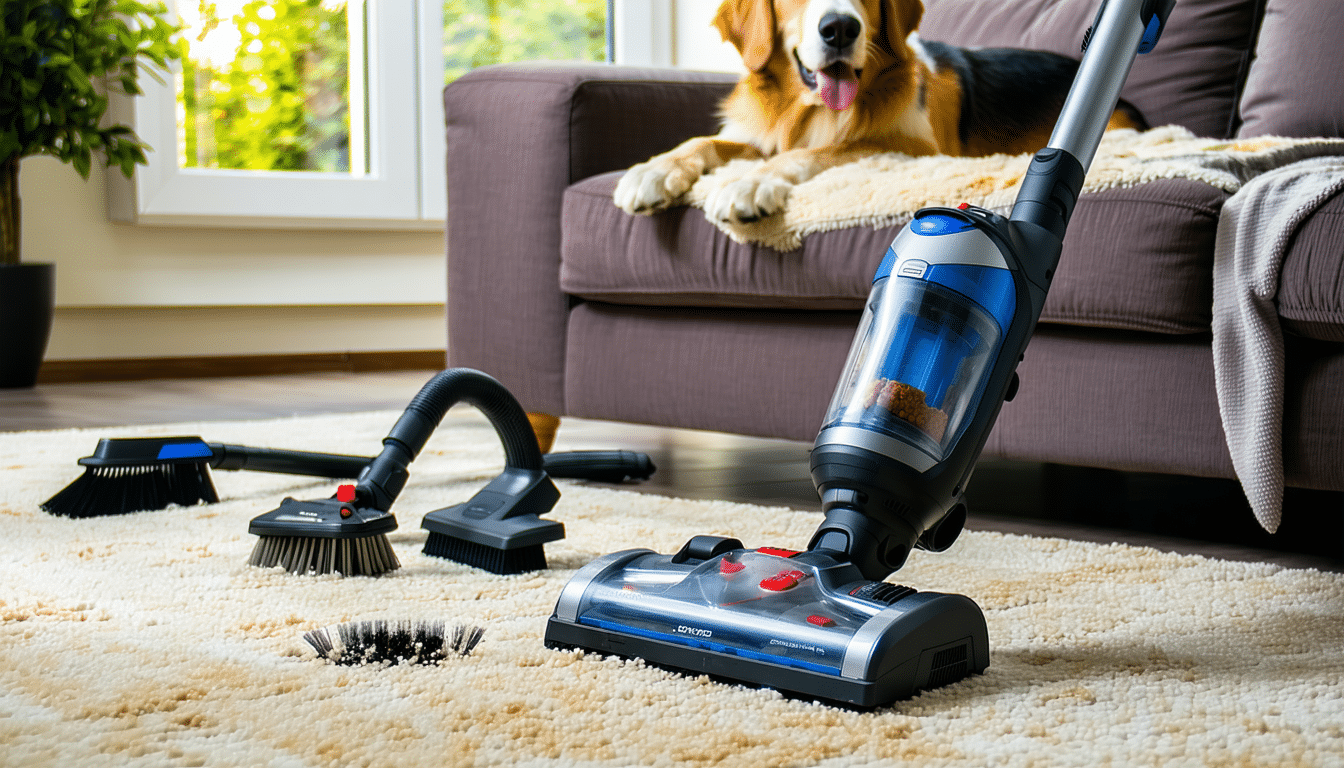 découvrez nos conseils pour choisir la meilleure brosse d’aspirateur afin d’éliminer efficacement les poils de chien sur votre canapé. astuces, critères de sélection et comparatif pour un canapé propre et sans poils !
