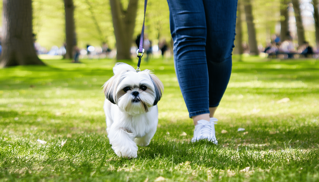 apprenez à votre shih tzu à marcher calmement en laisse sans tirer grâce à nos conseils simples et efficaces, pour des promenades agréables et sans stress.
