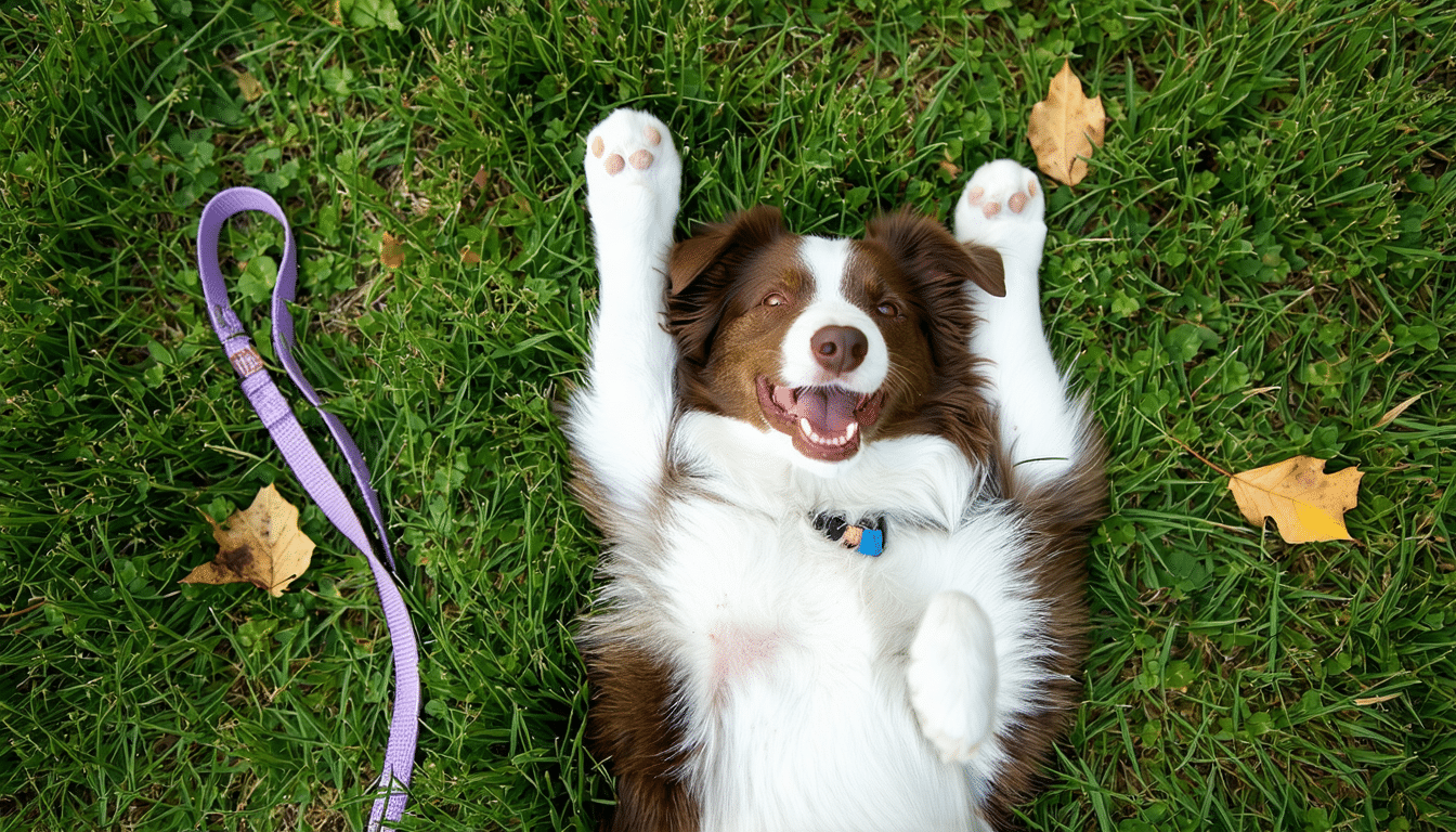 découvrez pourquoi votre chien se roule sur le dos après sa promenade quotidienne, un comportement naturel qui reflète son bien-être, son plaisir ou ses besoins de communication.