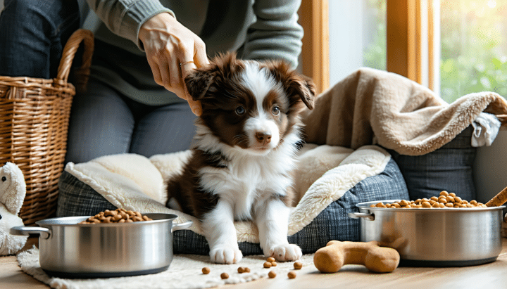 découvrez comment accueillir et bien s'occuper d'un chiot border collie de 2 mois à donner, avec des conseils pratiques pour son alimentation, son éducation et son bien-être.