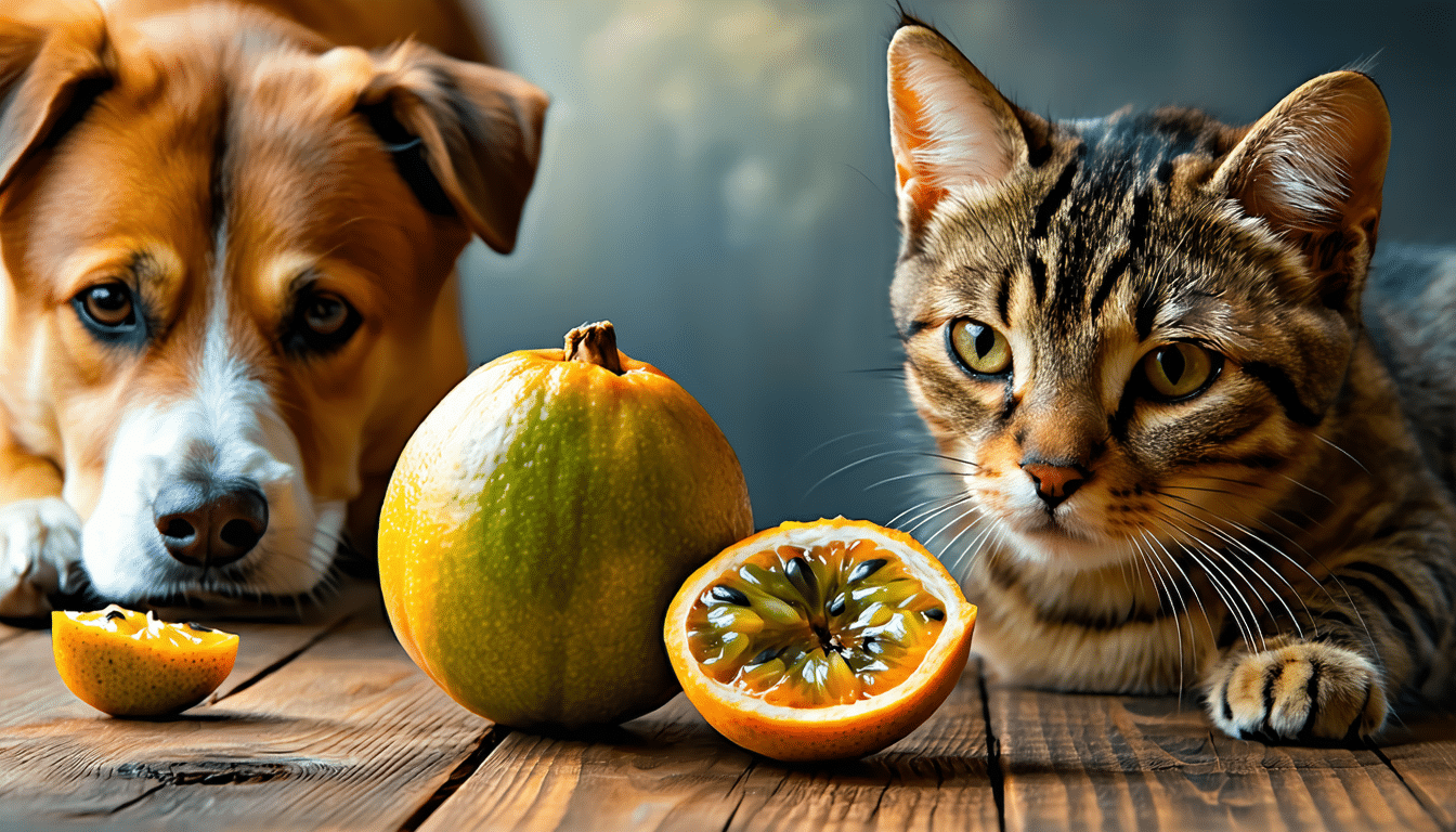 découvrez si le fruit de la passion est dangereux pour les chiens et les chats, et quels sont les risques éventuels liés à sa consommation pour vos animaux de compagnie.