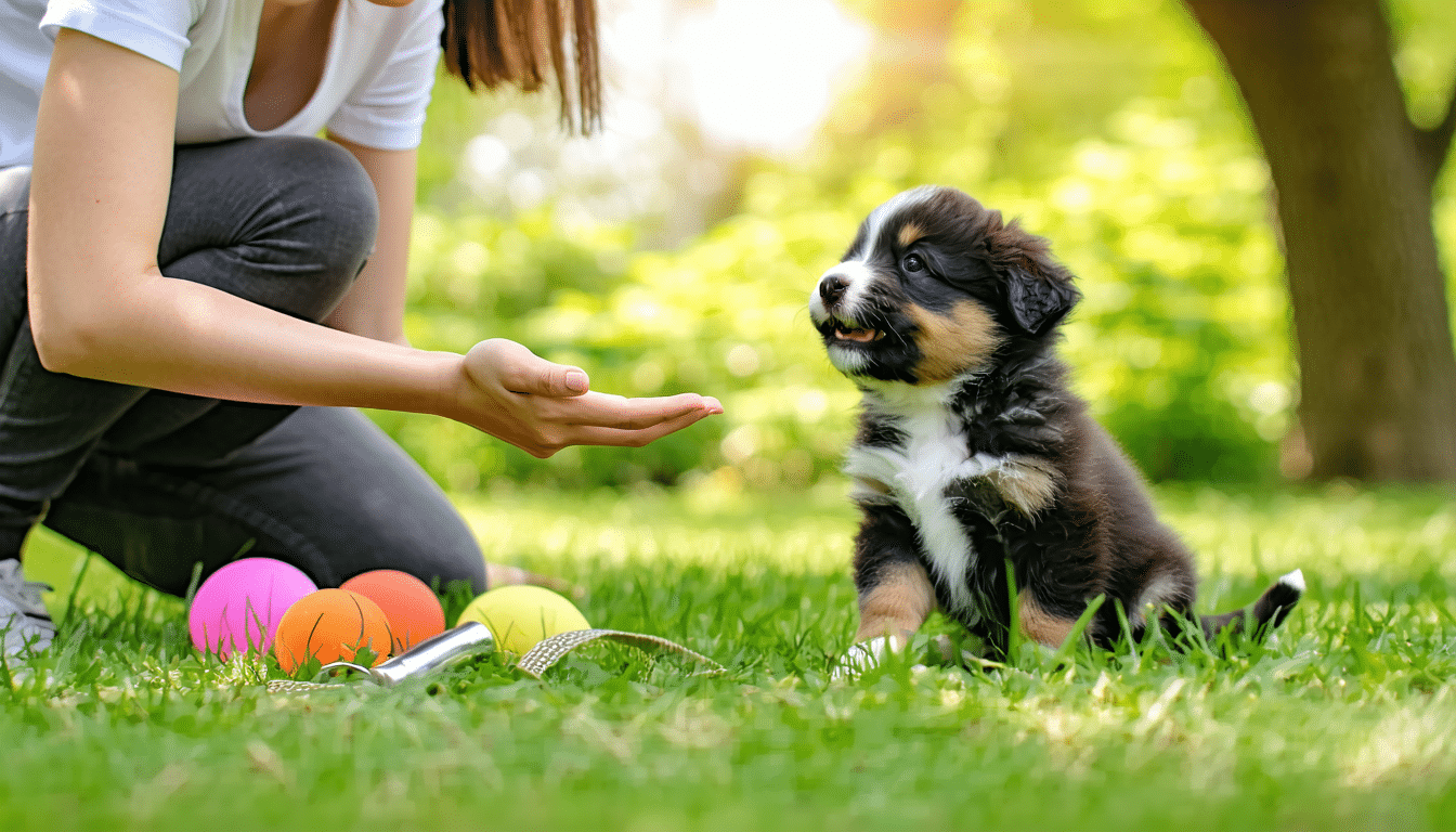 découvrez comment apprendre le rappel à votre chiot en 5 étapes simples et efficaces pour renforcer votre complicité et assurer sa sécurité lors de vos promenades.