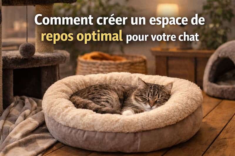 Comment créer un espace de repos optimal pour votre chat