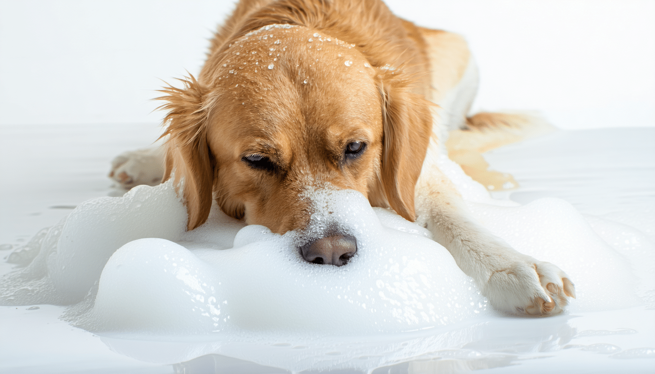 découvrez les causes du vomissement de mousse blanche chez le chien et les conseils essentiels pour soulager votre animal et assurer sa santé.