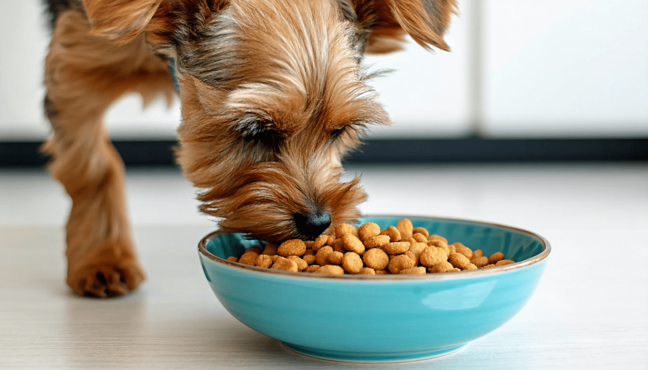 découvrez quelle quantité de nourriture convient parfaitement à votre yorkshire selon son poids pour assurer sa santé et son bien-être.