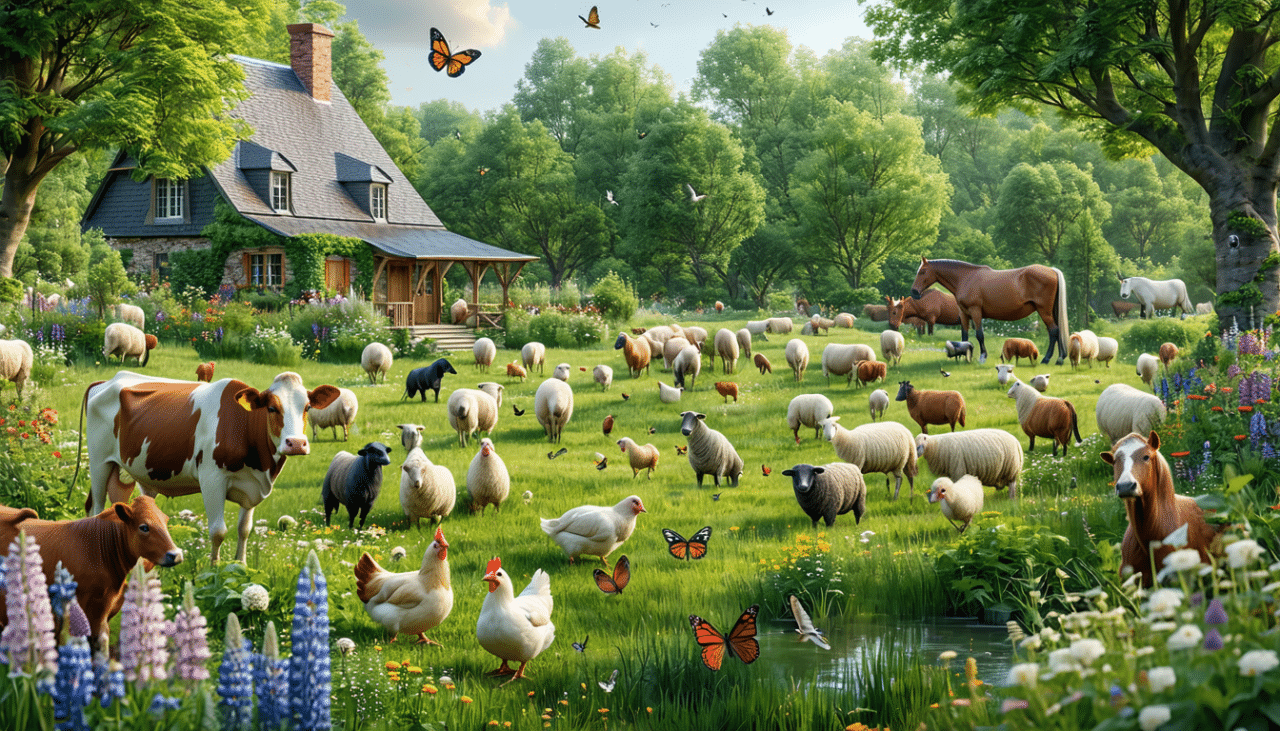 découvrez la ferme de marles-en-brie, un véritable paradis pour les animaux et un havre de biodiversité où nature et respect de l'environnement se rencontrent.