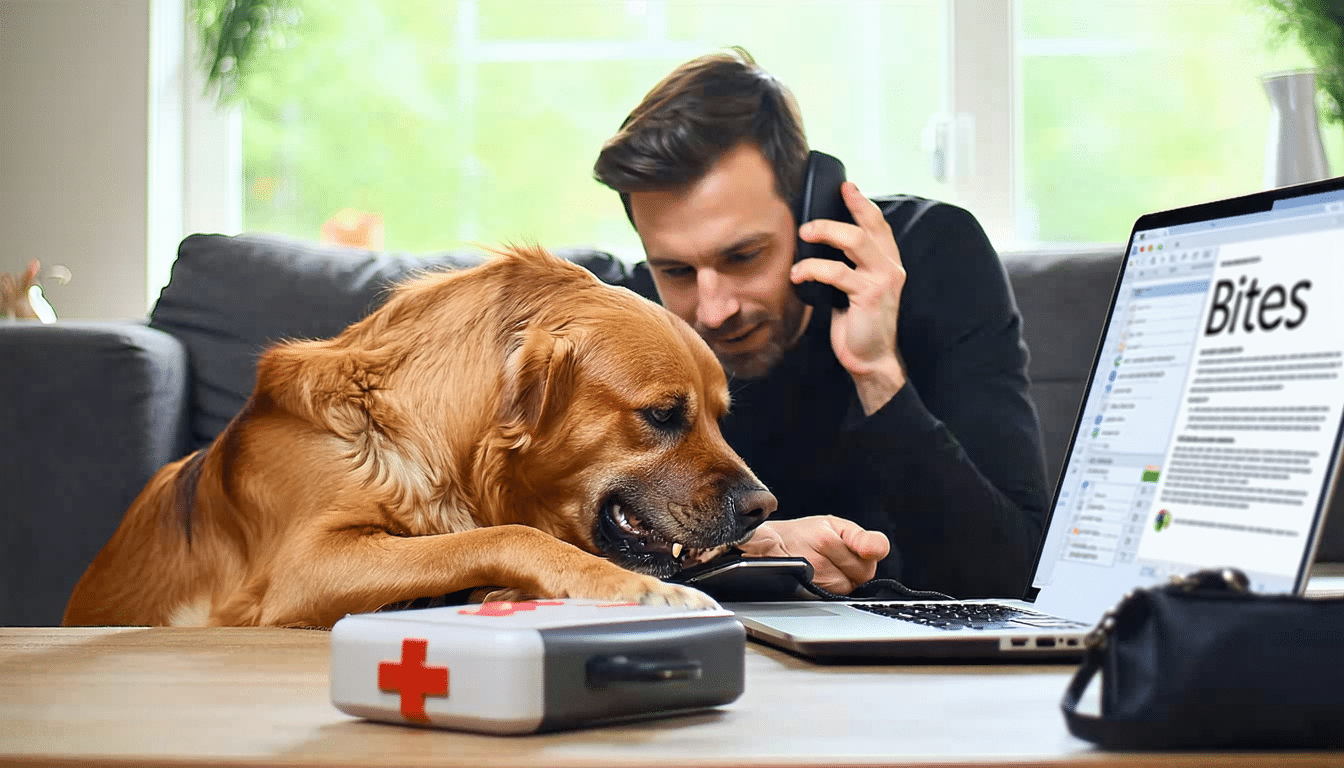 découvrez les démarches légales à suivre et comment gérer émotionnellement la situation si votre chien a mordu quelqu'un, pour agir avec responsabilité et sérénité.