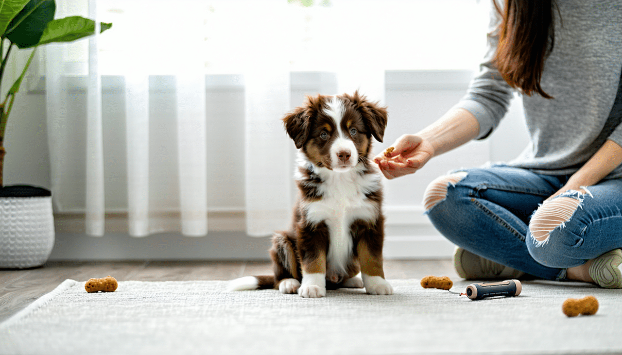découvrez nos conseils pour bien éduquer votre chiot berger australien rouge merle dès ses premiers mois, afin de favoriser son développement et son obéissance.