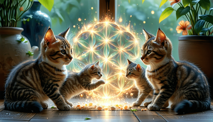explorez comment la fleur de vie influence et reflète les comportements des chats domestiques, offrant une nouvelle perspective sur leur psychologie et leurs interactions.