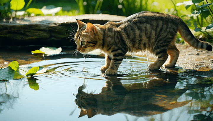 découvrez si les chats savent vraiment nager et explorez leurs capacités aquatiques dans cette analyse détaillée des aptitudes des félins domestiques.