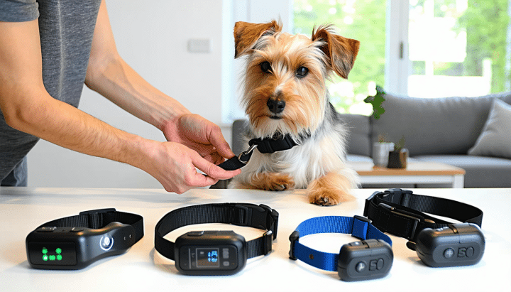 découvrez comment choisir un collier anti aboiement à décharge électrique adapté à votre chien pour un dressage efficace et respectueux.