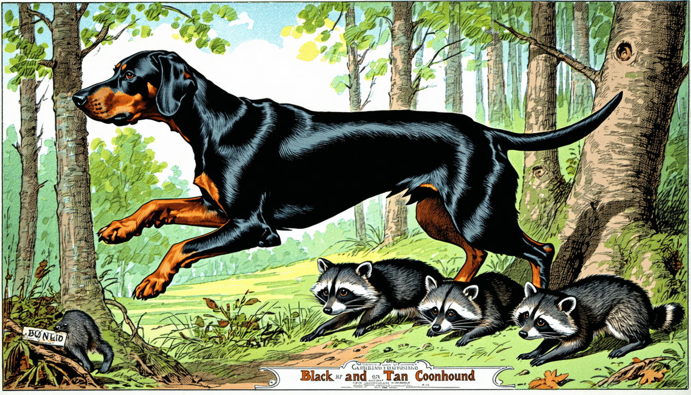 découvrez comment le chien noir et feu devient un partenaire de chasse redoutable pour traquer efficacement les ratons laveurs grâce à ses compétences uniques.