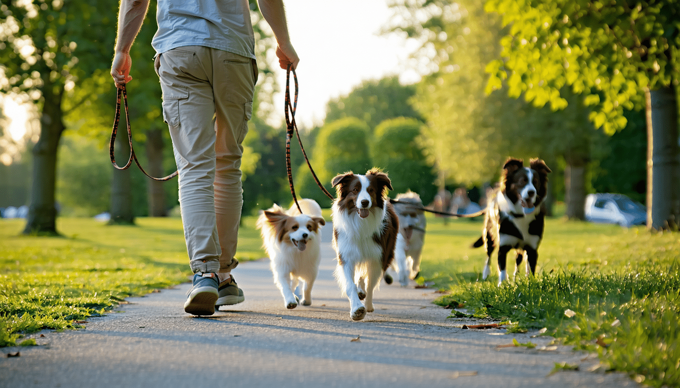 découvrez des conseils pratiques pour calmer votre chien agressif envers les autres chiens en laisse lors des promenades et rendre vos sorties plus agréables.