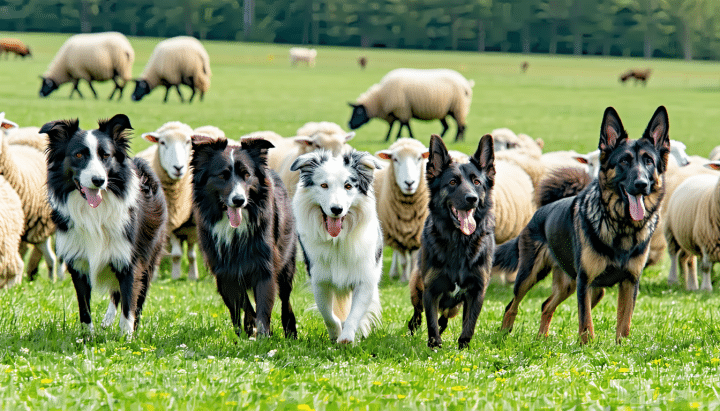 explorez notre galerie de photos de chiens de berger et découvrez les races parfaites pour le travail et l'accompagnement du troupeau.
