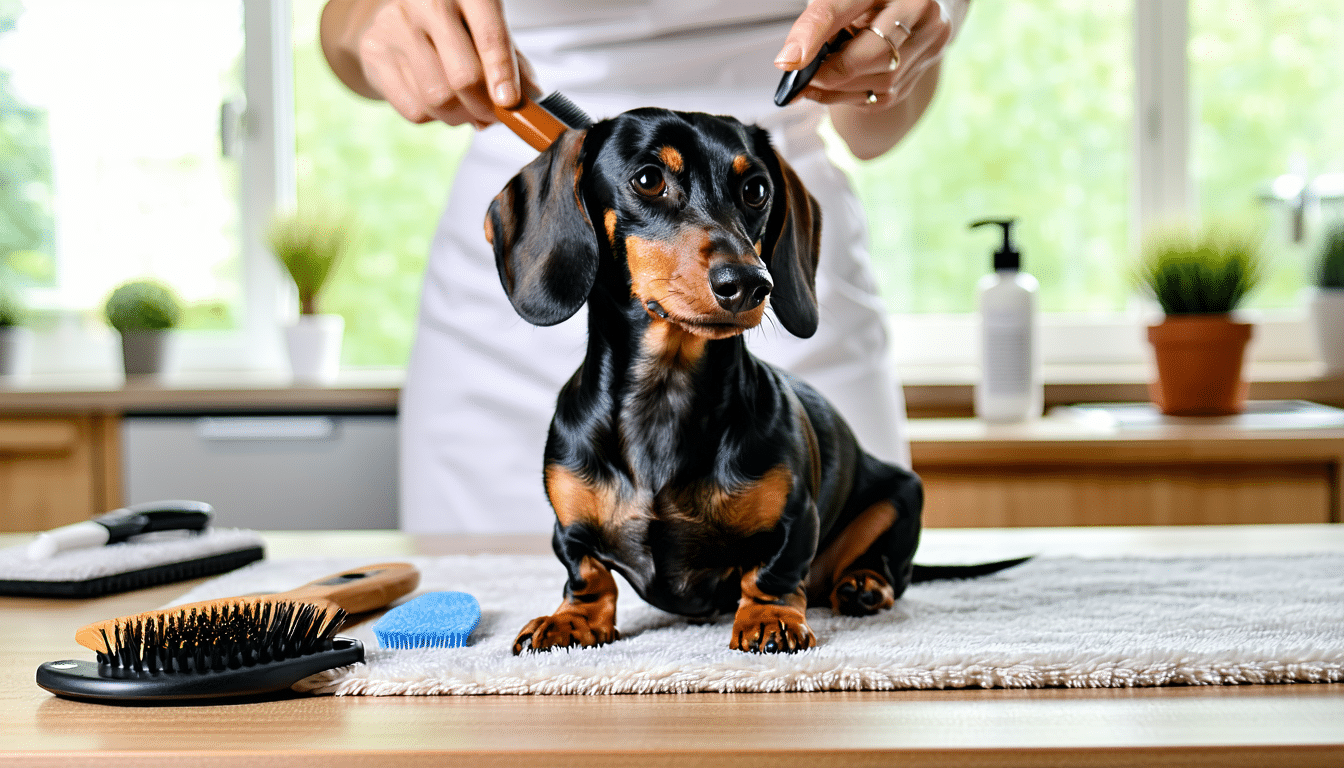 découvrez nos conseils pratiques pour entretenir au quotidien le pelage d'un teckel à poil dur noir et feu, afin de préserver sa santé et son éclat naturellement.