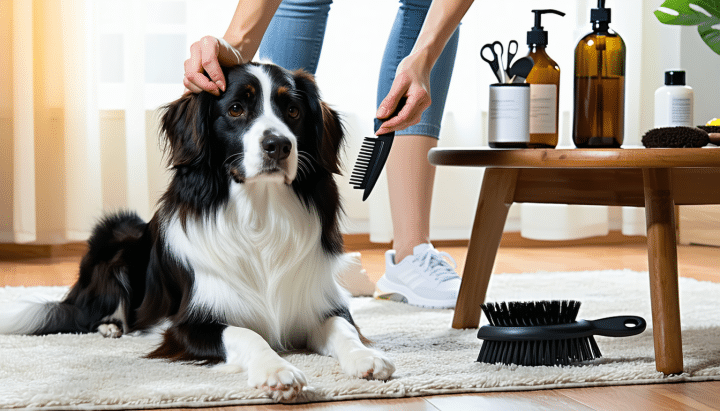 découvrez nos conseils pratiques pour entretenir au quotidien le pelage blanc et noir de votre épagneul breton, afin de le garder propre, sain et brillant.