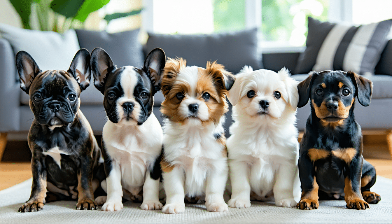 découvrez le top 7 des races de chiots les plus mignons, parfaites pour vivre en appartement. trouvez le compagnon idéal qui s'adapte à votre espace et à votre mode de vie.