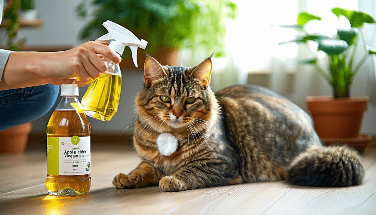 découvrez comment utiliser efficacement le vinaigre de cidre pour éliminer naturellement les puces de votre chat, en respectant sa santé et en évitant les produits chimiques.