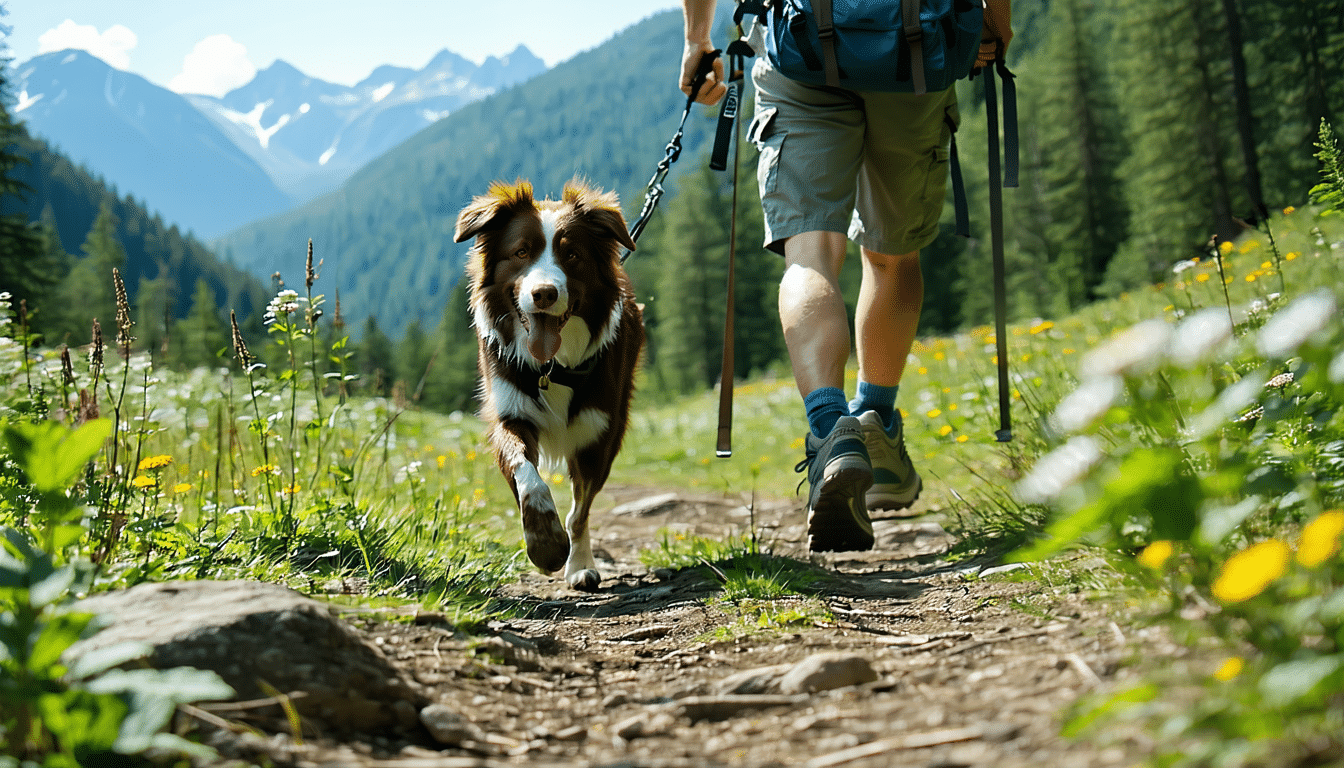 découvrez quelle race de chien allie sportivité et calme pour être le compagnon idéal de vos randonnées en pleine nature.