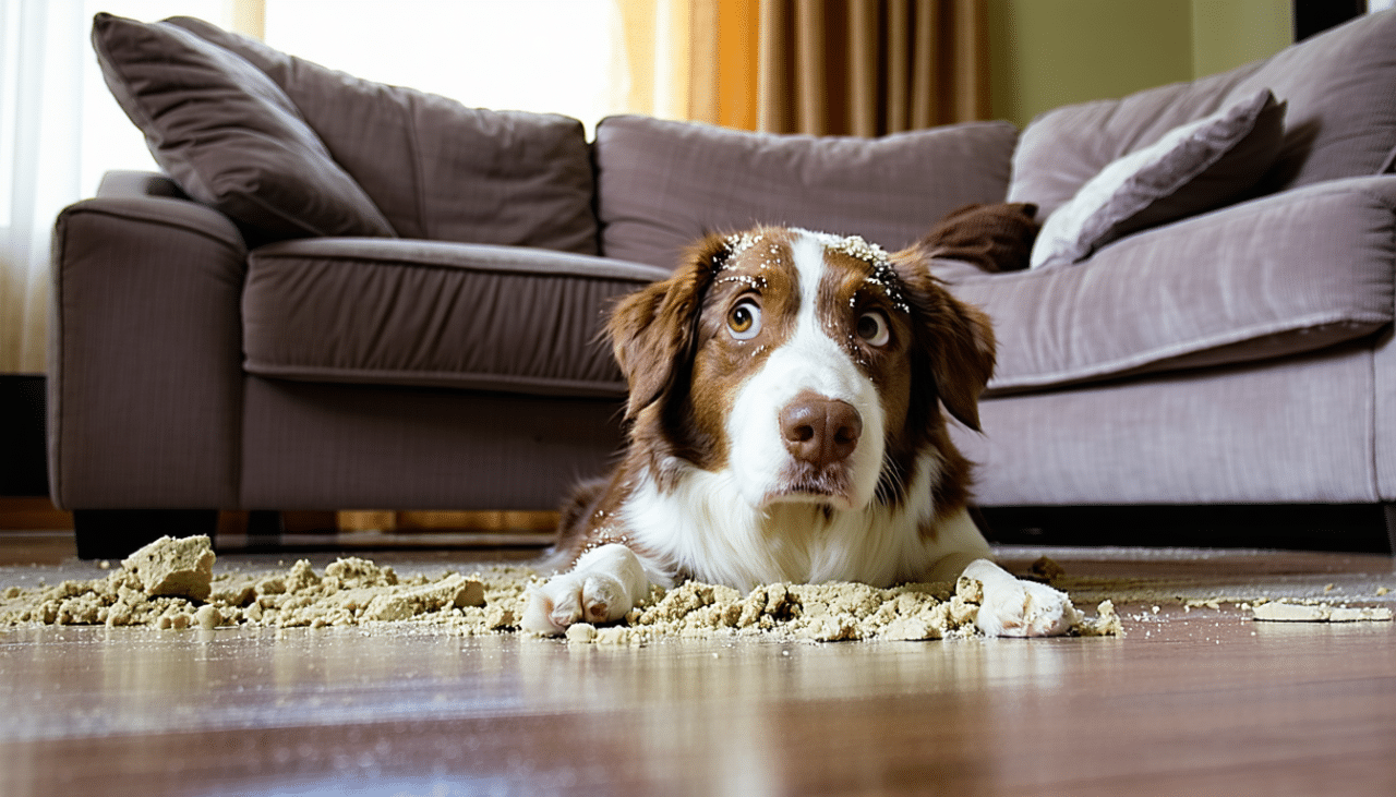 découvrez les raisons pour lesquelles votre chien fait caca dans la maison et apprenez des méthodes efficaces pour corriger ce comportement et retrouver une maison propre.