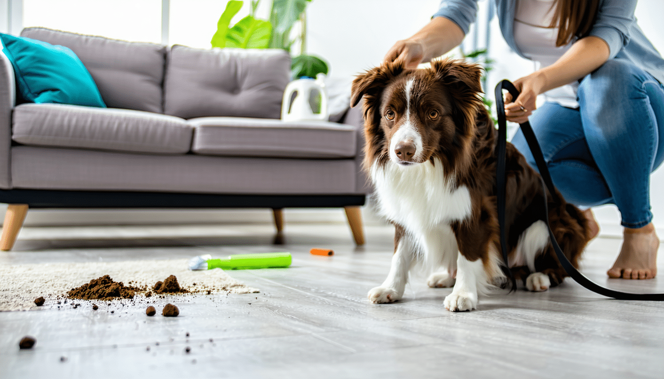 découvrez les raisons pour lesquelles votre chien fait caca dans la maison et apprenez des conseils pratiques pour corriger ce comportement efficacement.