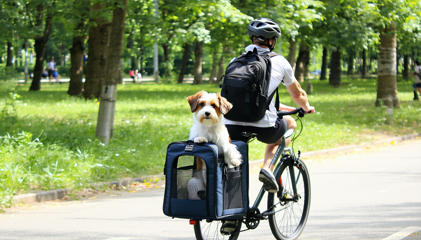 découvrez nos conseils pratiques pour transporter votre chien en vélo en toute sécurité et confort, assurant une balade agréable pour vous et votre compagnon à quatre pattes.