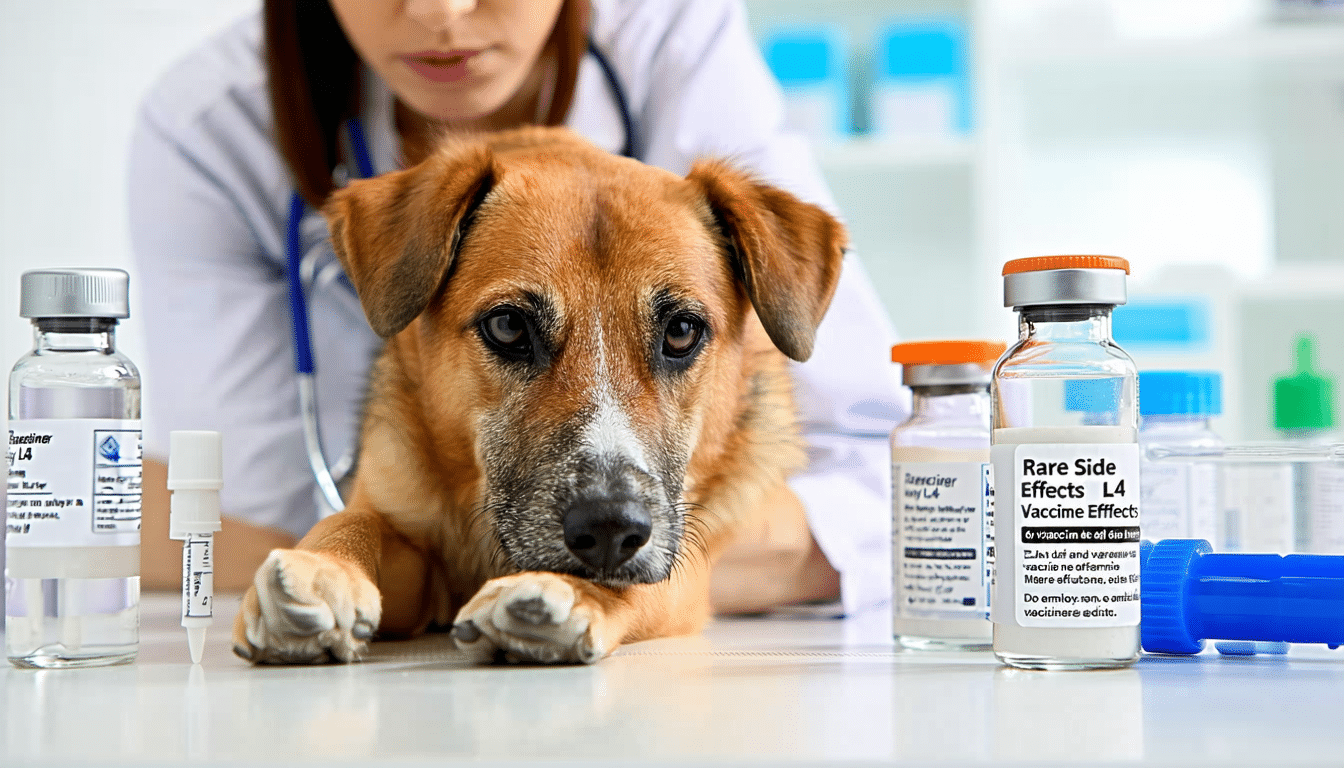 découvrez les effets secondaires rares du vaccin l4 chez le chien et apprenez comment les reconnaître et les gérer efficacement pour assurer la santé de votre compagnon.
