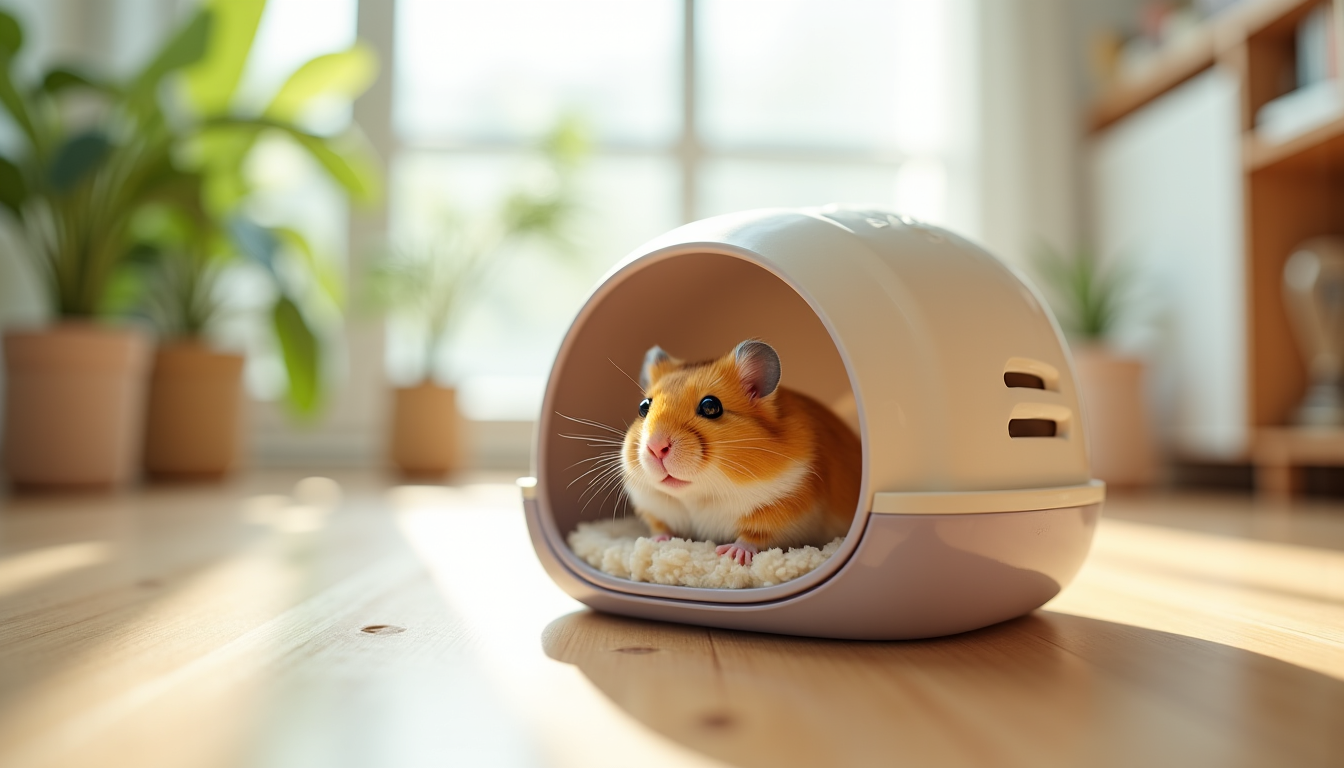 Illustration : un exc&egrave;s de chaleur est particuli&egrave;rement dangereux pour &mdash; transporter son hamster sans le stresser : guide complet